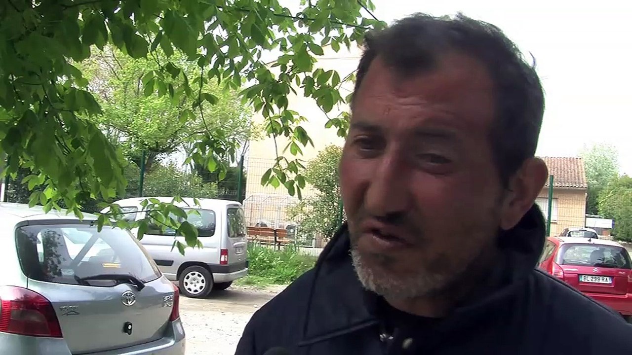 Laurent, ex - résident du centre d'hébergement de la Croix Rouge