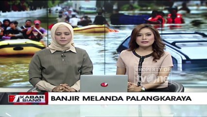 Download Video: Ratusan Rumah Padat Penduduk di Kota Palangkaraya Terendam Banjir