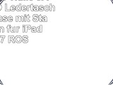 iPad PRO 97 Hülle  JAMMYLIZARD Ledertasche Smart Case mit Standfunktion für iPad PRO 97
