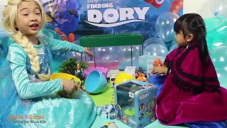 FINDING DORY Toys, Squishy Pops, Finding Dory Beados, FInding Dory Surprise Eggs