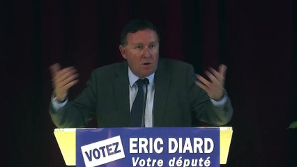Extrait de l'allocution prononcée par Éric Diard hier soir.