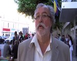 Vincent Burroni en meeting à Marignane