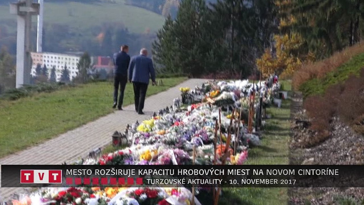 MESTO ROZŠIRUJE KAPACITU HROBOVÝCH MIEST NA NOVOM CINTORÍNE
