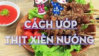 Hướng dẫn Cách ướp thịt xiên nướng với #Feedy _ Feedy VN