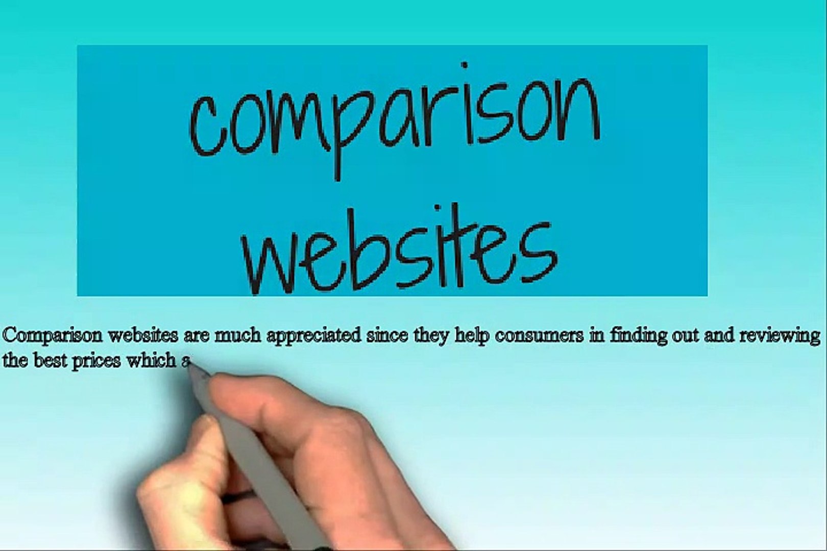 Comparison websites