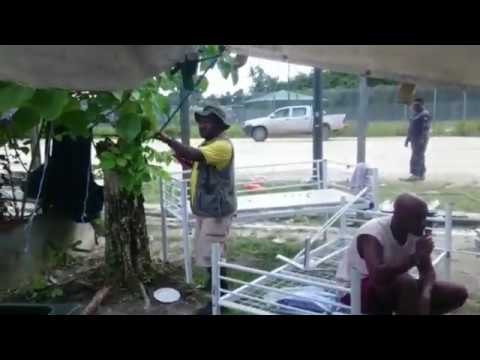 Papua New Guinea Authorities Dismantle Shelters at Manus Detention Centre