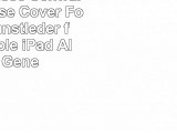 XKreuze Küsse Schwarz  Weiß Case Cover  Folio aus Kunstleder für das Apple iPad AIR