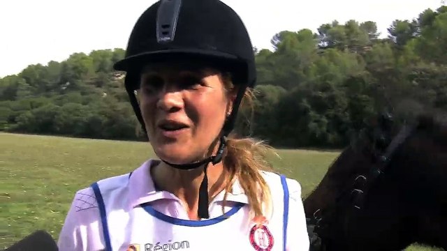 L'endurance équestre au Mas de Combe, organisée par la régie équestre Ouest Provence.