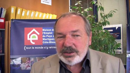 Jean-Pierre Moulard, président de la Maison de l'Emploi de Ouest Provence.