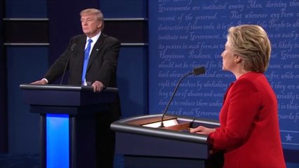 PERBALLJA E PARE TELEVIZIVE MES KANDIDATEVE PER PRESIDENT NE SHBA REZULTON ME AVANTAZH PER CLINTON L