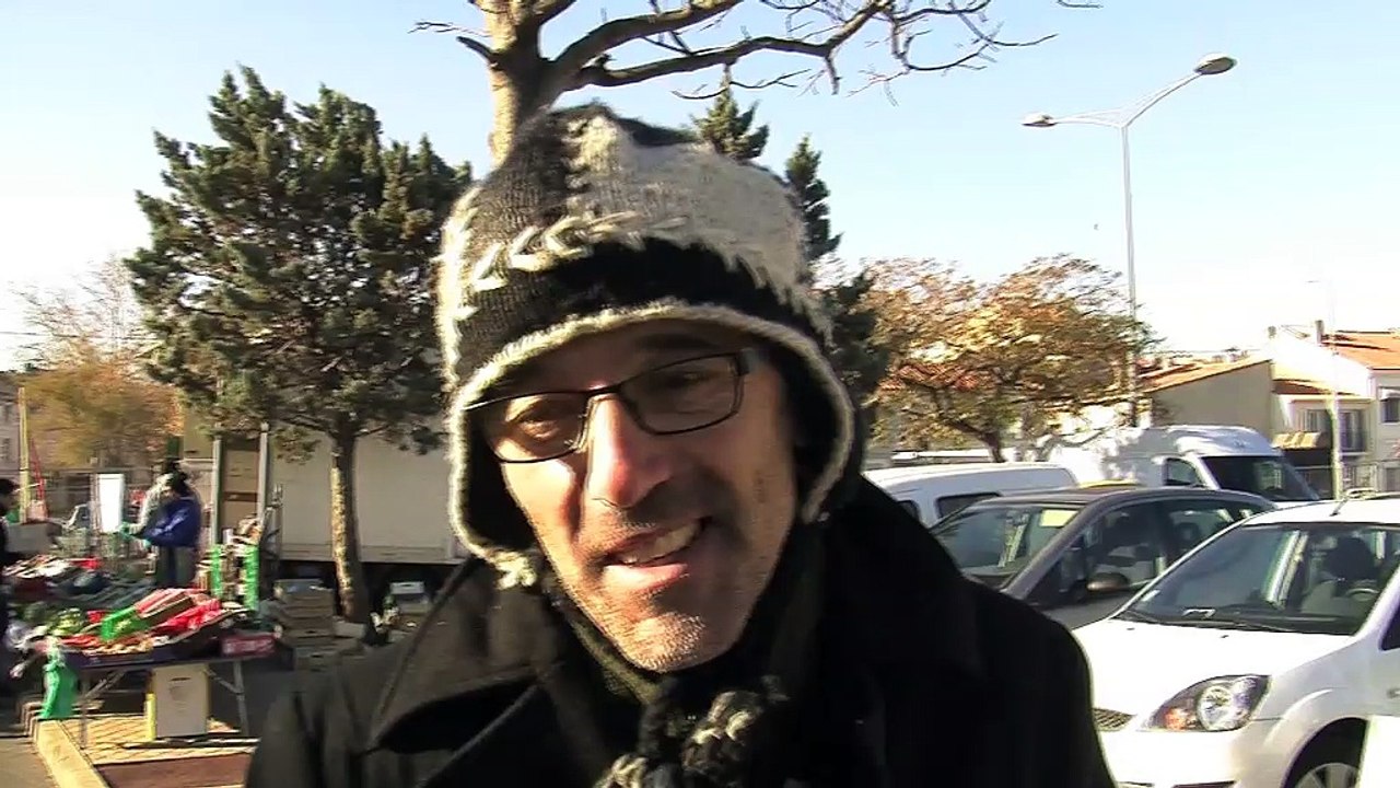 Marché de Jonquières ce matin