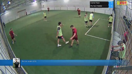But de Julien (2-5) - Carmel Team Vs Pro Tech Habitat - 07/11/17 19:00 - LIGUE 2