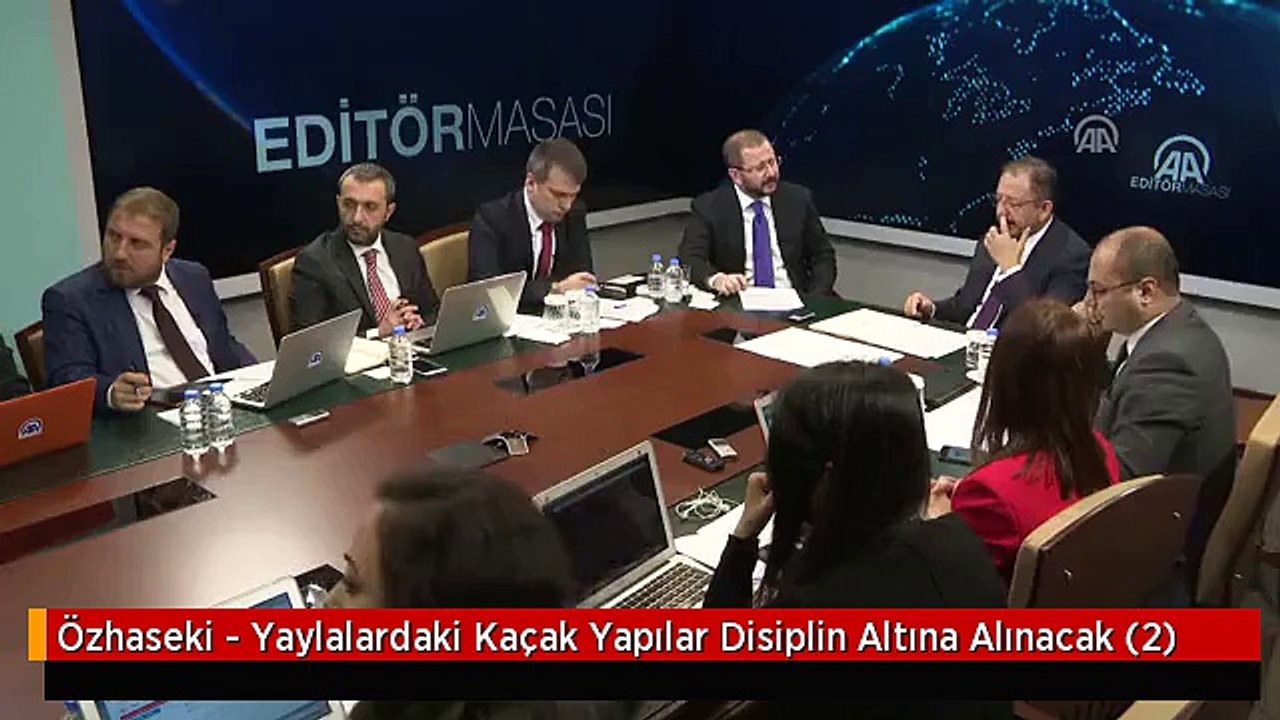 Özhaseki - Yaylalardaki Kaçak Yapılar Disiplin Altına Alınacak (2)