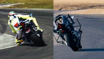 Une moto sans chauffeur fait la course avec Valentino Rossi