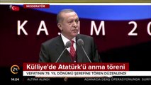 Külliye'de Atatürk'ü anma töreni