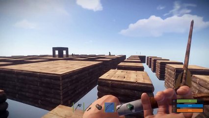 Rust リアルマインクラフトに挑戦 「バトルフィールド鯖でショットガン無双」