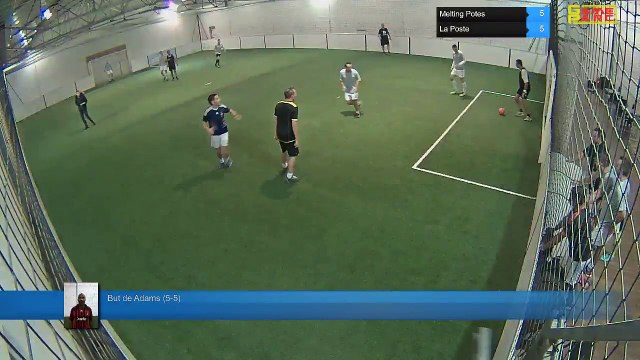 But de Adams (5-5) - Melting Potes Vs La Poste - 07/11/17 20:00 - LIGUE 4 - Poitiers Game Parc