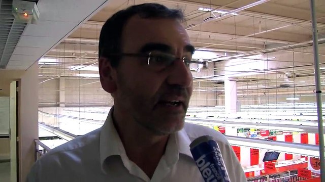 L'interview de Serge Dziwinski, directeur d'Auchan Martigues.
