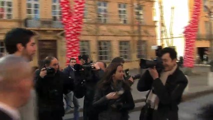 L'arrivée et les premiers mots de la star du handball, Nikola Karabatic !