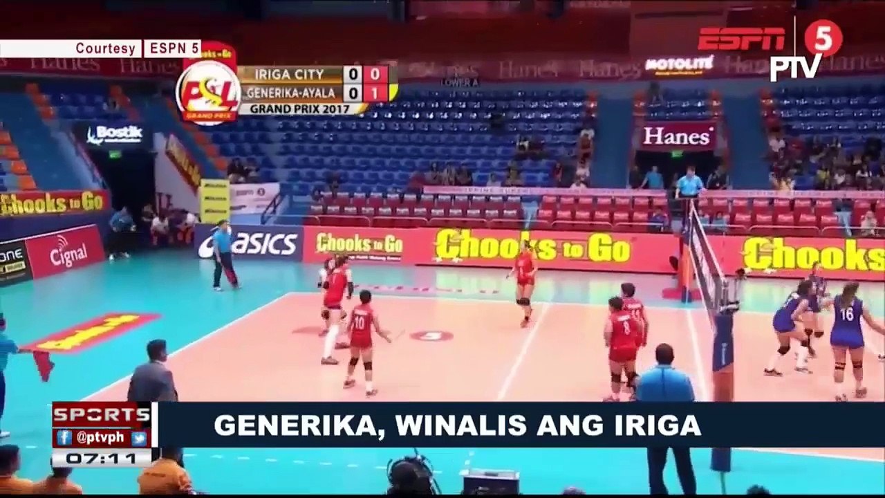 SPORTS BALITA | Generika, winalis ang Iriga; Bounce back win ng Petron