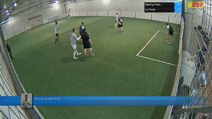 But de Sylvain  (5-8) - Melting Potes Vs La Poste - 07/11/17 20:00 - LIGUE 4 - Poitiers Game Parc