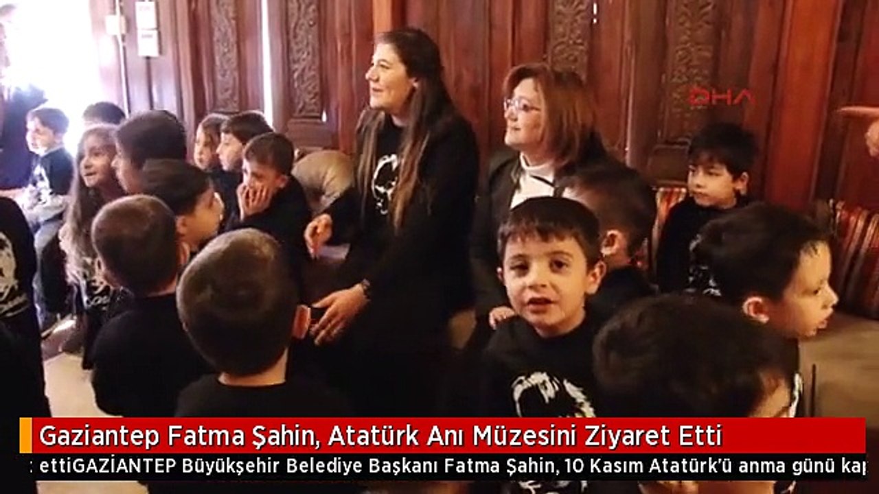Gaziantep Fatma Şahin, Atatürk Anı Müzesini Ziyaret Etti