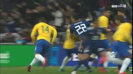 FULL REPLAY - Neymar Penalty Goal - Brazil 1-0 Japan 10.11.2017