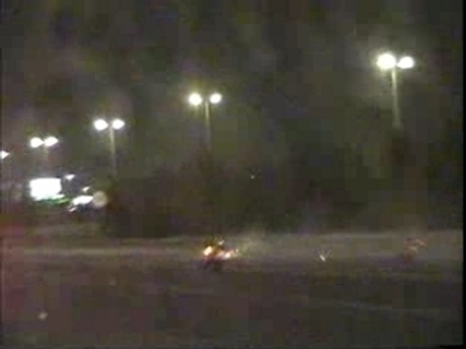 Crash Suzuki Hayabusa