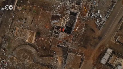 İHA Musul kentinden geriye kalanları görüntüledi