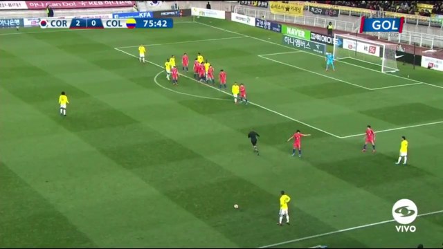 Cristián Zapata Goal HD - South Korea 2 - 1 Colombia - 10.11.2017 (Full Replay)