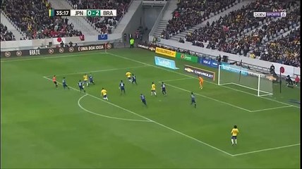 Full Replay - Gabriel Jesus Goal - Brazil 3-0 Japan 10.11.2017