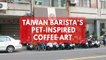 Pooch Portraits: Taiwan cafe makes coffee art from photos of people's pets