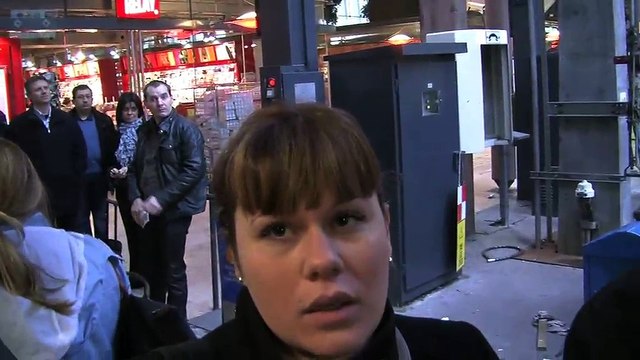 Regardez ce qu'ont pensé les premiers passagers de leur voyage avec ''Ouigo''.