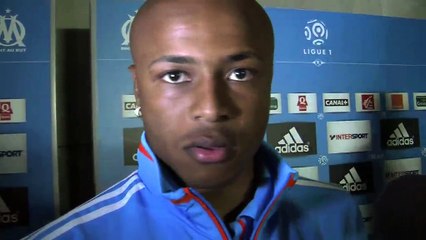 André Ayew parle la fin de saison de l'OM