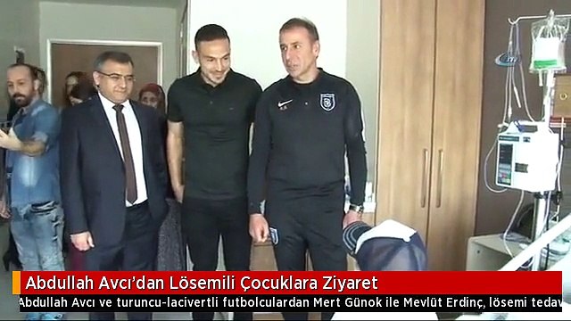 Abdullah Avcı'dan Lösemili Çocuklara Ziyaret