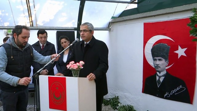 GUMULCINE BASKONSOLOSLUGU 10 KASIM MUSTAFA KEMALI ANMA TORENINDE BASKONSOLOS AKINCININ KONUSMASI