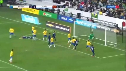 Tomoaki Makino Goal ~ Japan vs Brasil 3-1