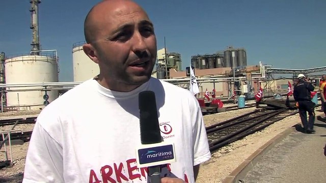 L'interview de Franck Zarbo, coordinateur syndical Force Ouvrière à Lavéra.