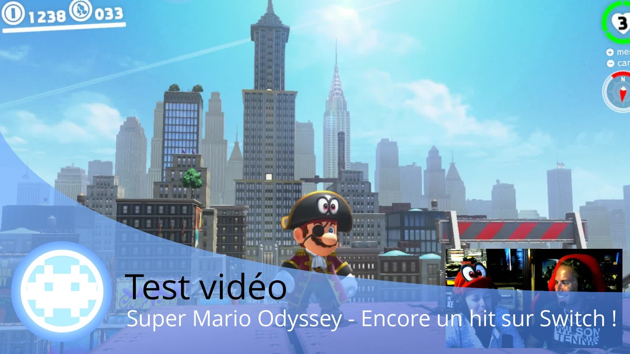 Test vidéo - Super Mario Odyssey - Encore un super hit pour la Nintendo Switch !