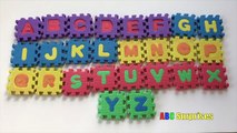 Learn the Alphabet for Children and Toddlers with Foam Puzzle Letters Sing ABC Song ABC Surprises jp