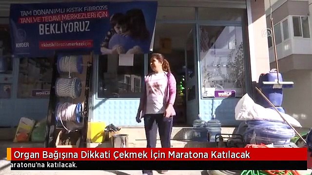 Organ Bağışına Dikkati Çekmek İçin Maratona Katılacak