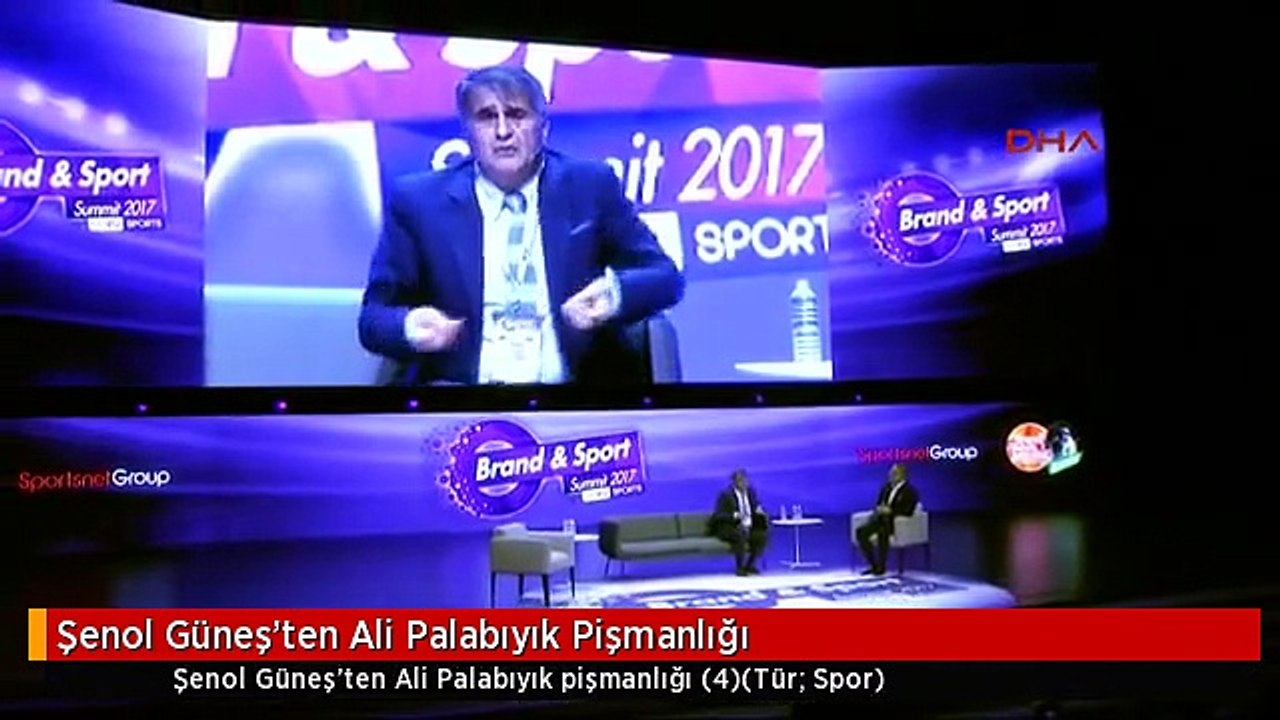 Şenol Güneş'ten Ali Palabıyık Pişmanlığı