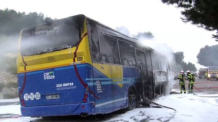 L'intervention des sapeurs-pompiers en vidéo.