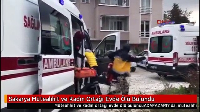 Sakarya Müteahhit ve Kadın Ortağı Evde Ölü Bulundu