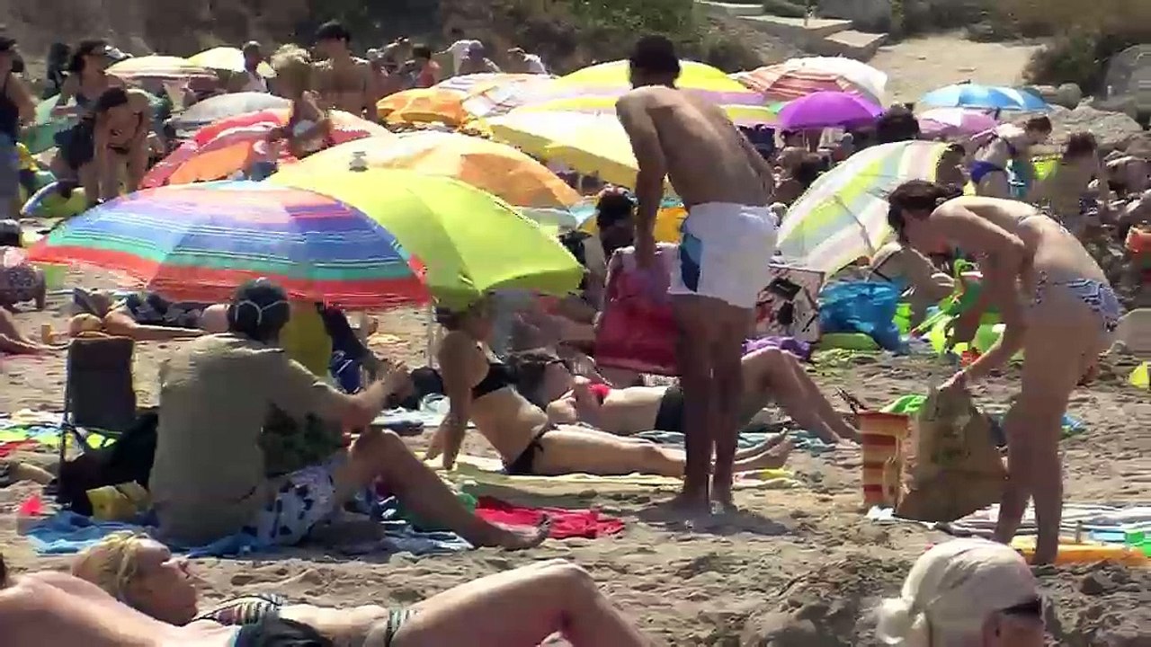 Un jour à la plage de Sainte Croix à Martigues
