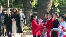 Melania Trump visita pandas chineses