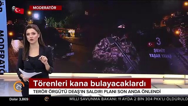 Terör örgütü DEAŞ törenleri kana bulayacaktı, son anda böyle önlendi.