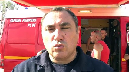 Commandant Pierre Bisone, chargé des opérations de secours/St Martin de Crau