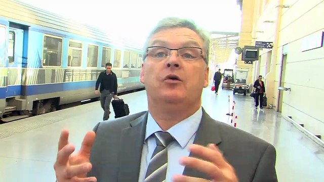 Frédéric Vigouroux, maire de Miramas, parie sur l'avenir du train