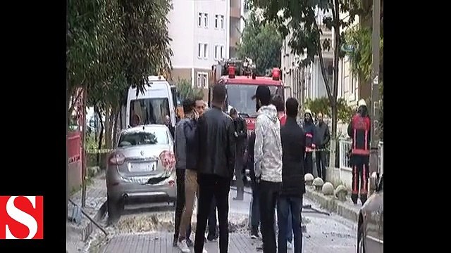 Avcılar'da kazı çalışması sırasında doğalgaz borusu patladı